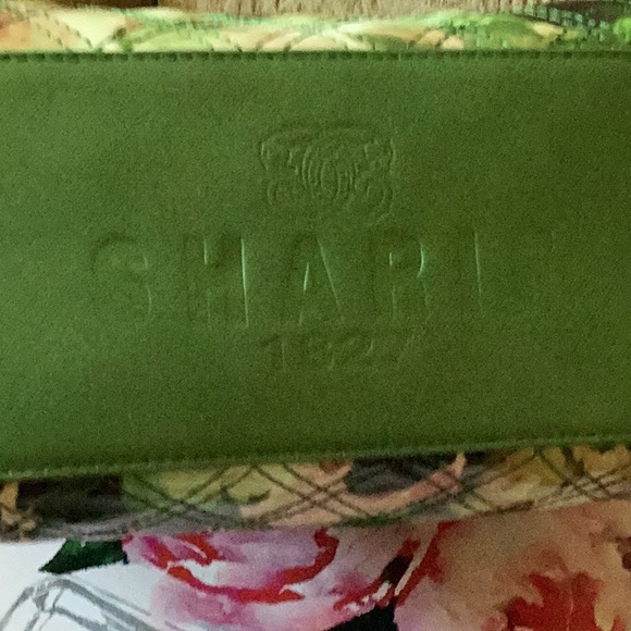 Limited edition Sharif bag patient leather and leather with floral fabric lining - Picture 6 of 14